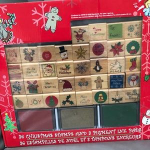 Christmas stamp set